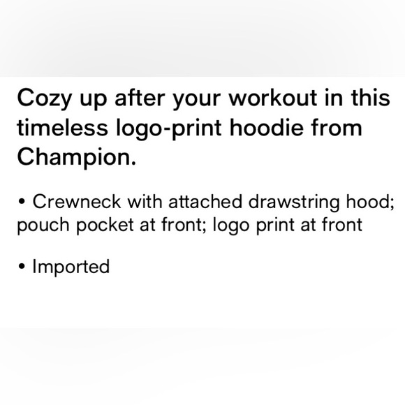 Women’ Champion Sweatshirt Hoodie hooded sweater - Picture 9 of 10